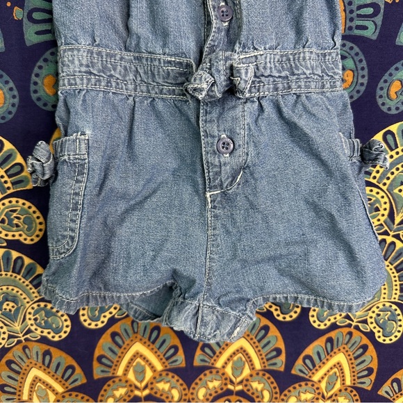⭐️5/15$⭐️ denim sleeveless romper - Picture 3 of 9